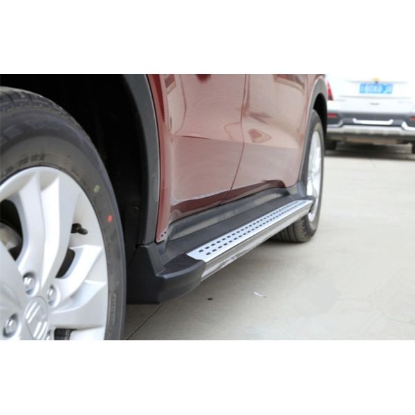 HONDA HR-V 2014 VEZEL Side Step Bars ACURA Style  Easy Install Steel Bracket