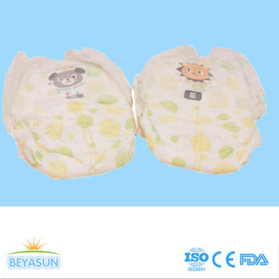 Disposable Training Baby Pull Up Pants Diaper Breathable Clothlike In White