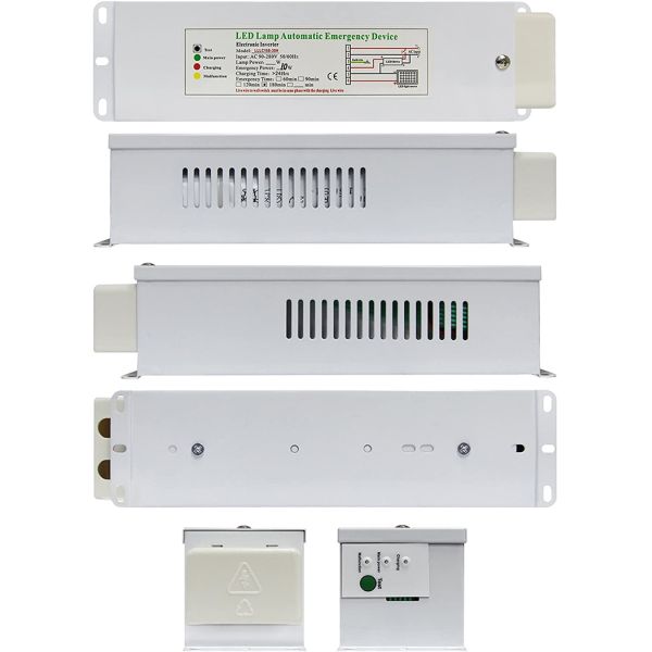 Surface-Mounted Emergency LED Panel Light with 72W 120*60cm No Flicker High Lumen Efficiency