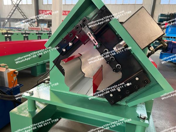 Steel / Aluminum / Copper Gutter Machine For Rainwater Gutter Profiles