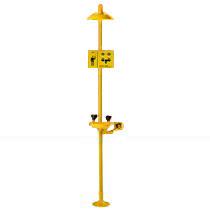 Colorful SUS304 Emergency Shower And Eyewash Station With Epoxy Coated