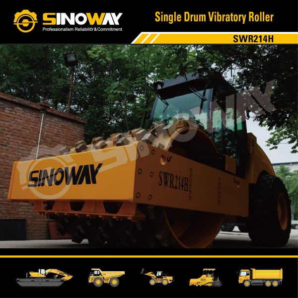 14ton Smooth Drum Vibratory Roller Hydraulic Road Roller for soil compaction