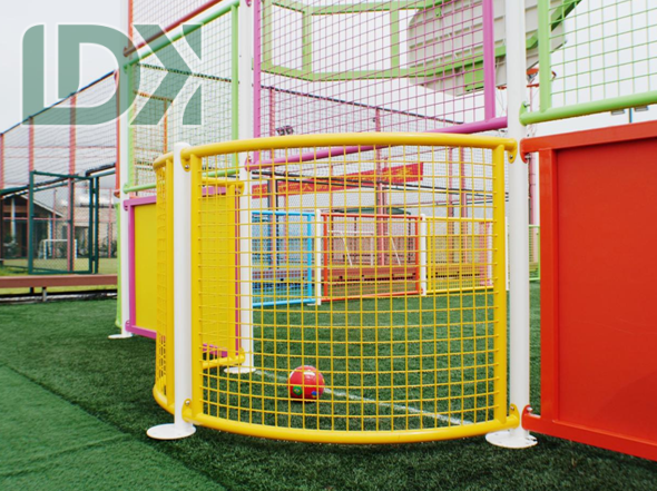 Customized Kids Soccer Cage Children Playground Portable Fence Safety Design