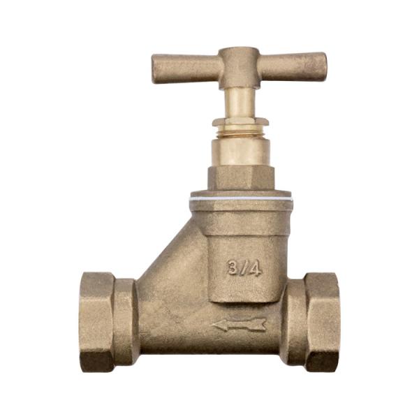 1/2-1 Brass Stop Water Valve Female Thread Shut-off Valve For Water Oil Gas Stop Valve