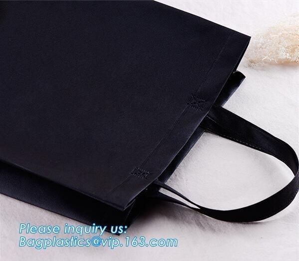 Customized Non Woven Shopping Bag Logo Printing Non Woven Bag With Tote, gift advertisement Reusable non woven shopping