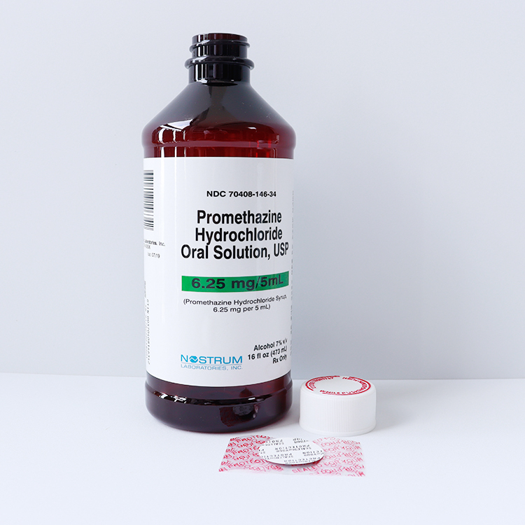 16 oz PET Empty Cough Syrup Nostrum Bottle