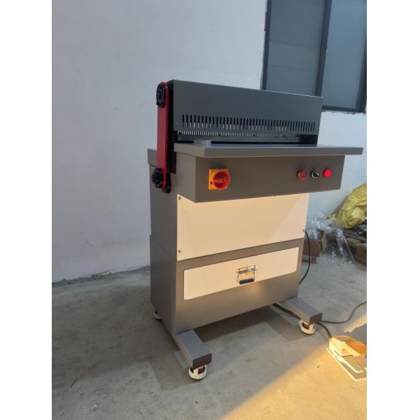 CK-620G Heavy Duty Paper Hole Punching And Double Wire O Closing Machine Equipment