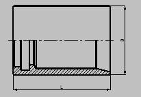 Steel Yellow SAE Hydraulic Fittings Ferrule For FERRULE Hose , Hydraulic Hose Sleeve