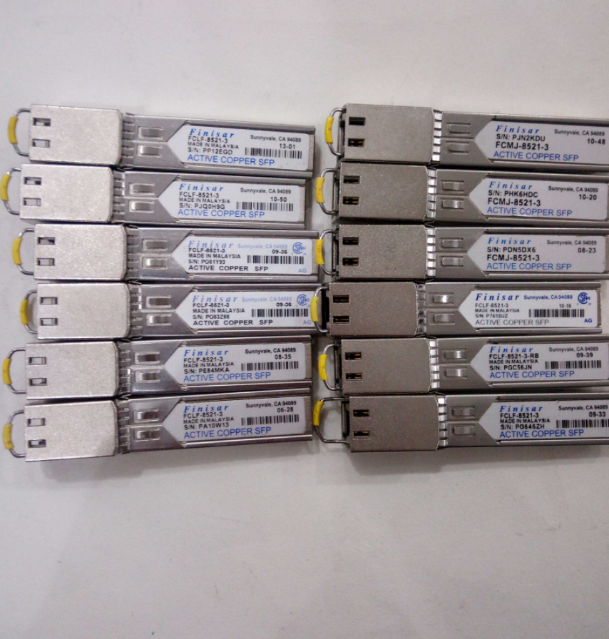 Finisar FCLF-8521-3 Fiber SFP Modules RJ45 Transceiver FTLC8522P2BLT