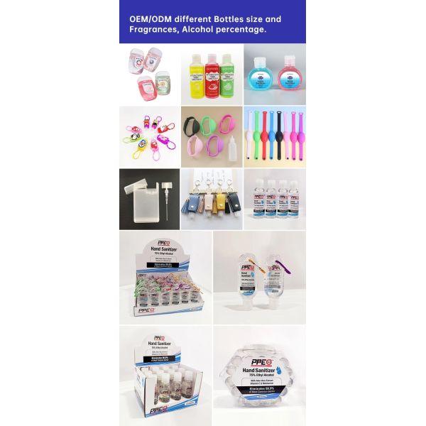 Portable Travel Size 30Ml Pocket Wristband Instant Hand Sanitizer Gel
