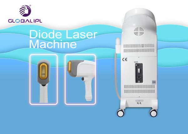 Sliding Screen Commercial Laser Hair Removal Machine 755nm 808nm 1064nm Triple Wavelength