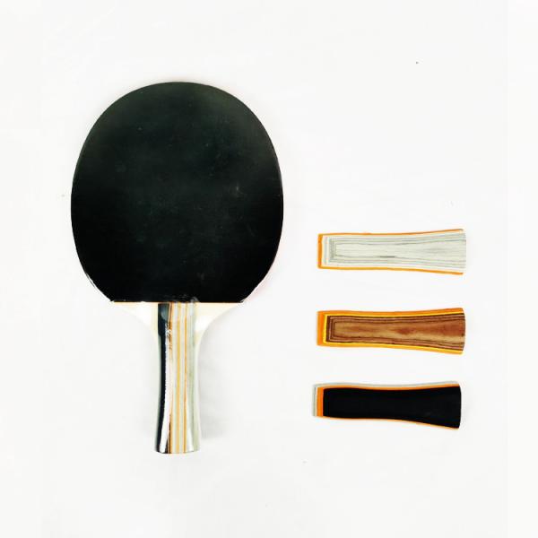 158*152mm Table Tennis Rackets Racquet Wood RUBBER Ping Pong Battle