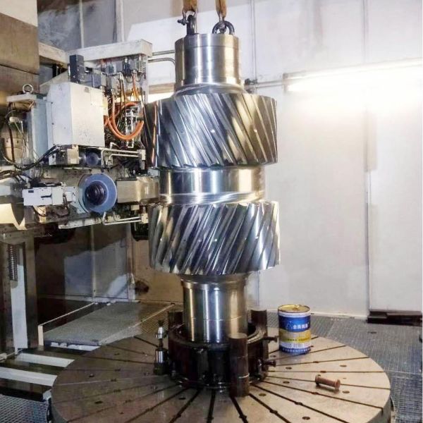 Customized 28 Module Double Helical Gear Shaft
