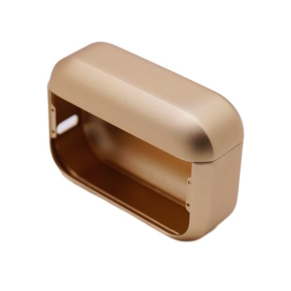 Smooth Custom Aluminum CNC Machining Power Bank Enclosure Thin Walled Anodized Housing