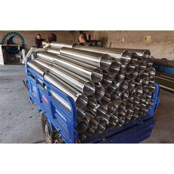 Cylinder Type Slotted Wedge Wire Screen Pipe Basket Strainer Stainless Steel
