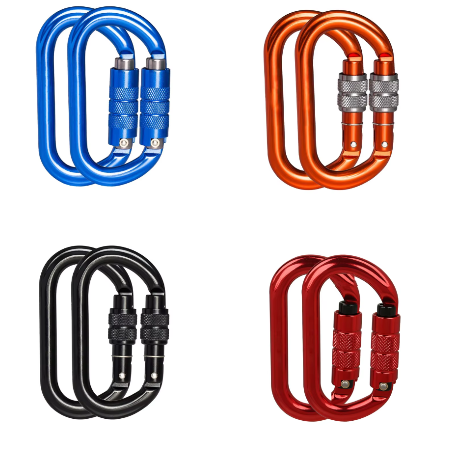 Descubra o gancho de escalada de alumínio versátil ideal para atividades de aventura ao ar livre