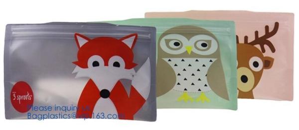 Zip lock Slider seal Top Bag Custom Packaging Zipper Printed Foil Stand Up Pouch Bag With Window