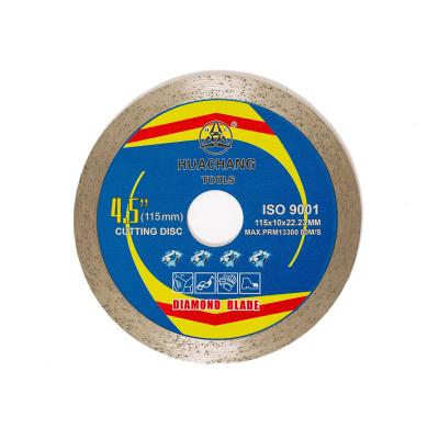 Hot Press 4.5inch 115×1.2/1.8×10×22.23mm Diamond Tile Saw Blades For General Purpose ,Ceramic , Marble And Concrete