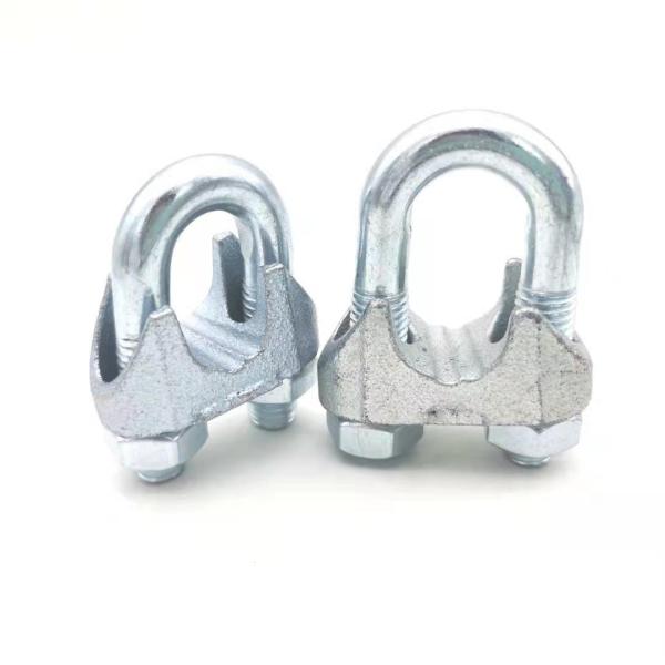 Rigging Hardware Din741 Wire Rope Clamp Lifting Malleable Cast Steel