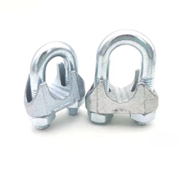 Din741 Rigging Hardware Lifting Malleable Cast Steel Wire Rope Clamp