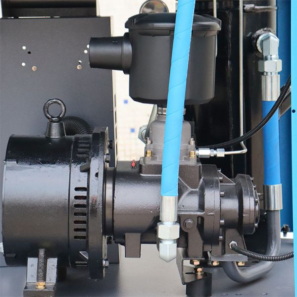 10hp 7.5Kw дизельный вращающийся винтовой воздушный компрессор с насосами резервуар для промышленного