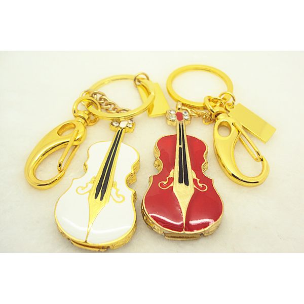 Diamond Guita Metal Jewelry USB flash drive 32Gb for giveaway