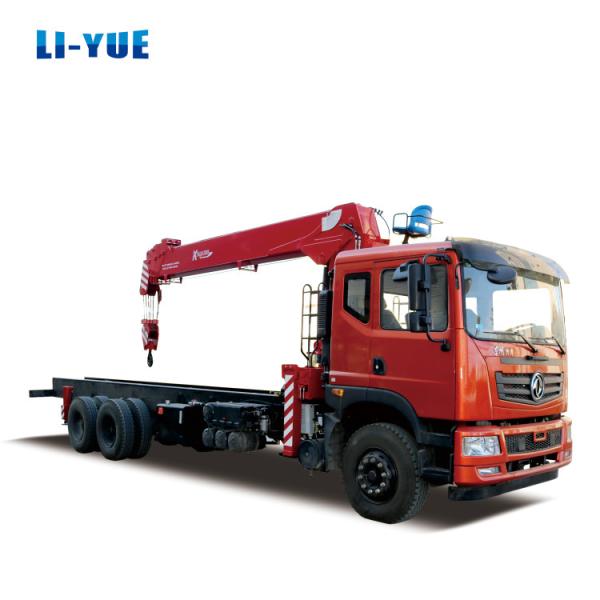 Truck Mounted Crane Lifting Load 10 Ton Telescopic Boom Truck Crane