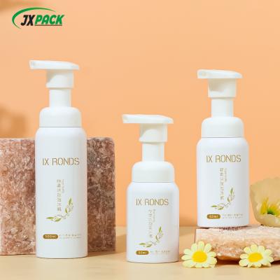 Sealing Type Pump Sprayer Bottle 100ml Pink PET Plastic Foam Bottle For Personal Skin Care