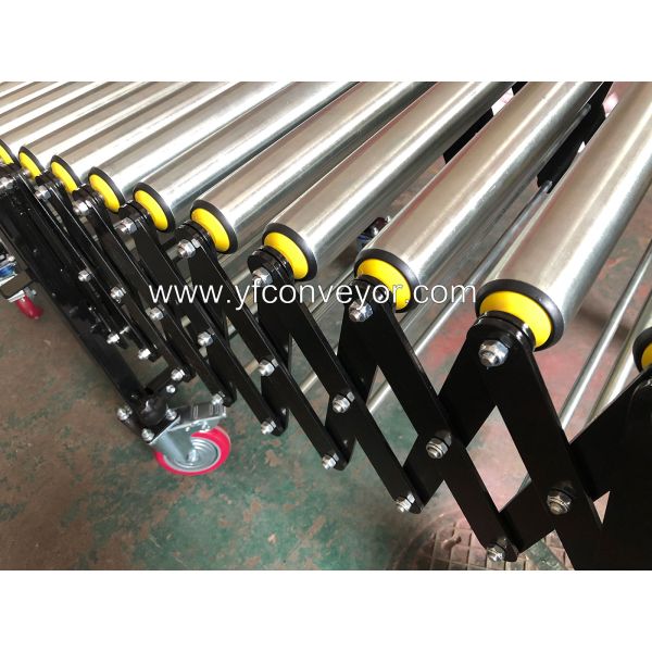 Heavy Duty Flexible Gravity Roller Conveyor for warehouse