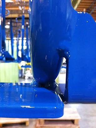 TGIC Free Polyester Powder Coating Paint RAL 1021 Colza Yellow Color