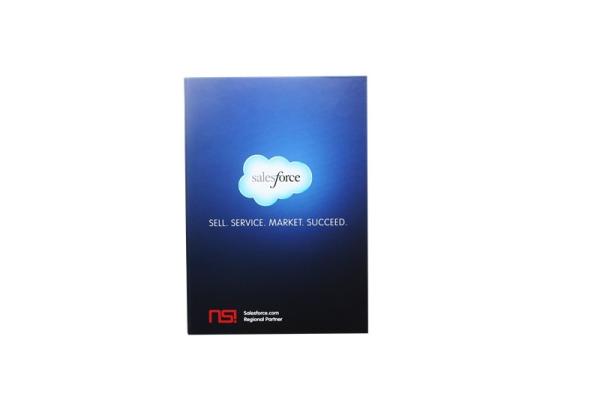 Multi - page video brochure card for education , video booklet with ON / OFF button switch