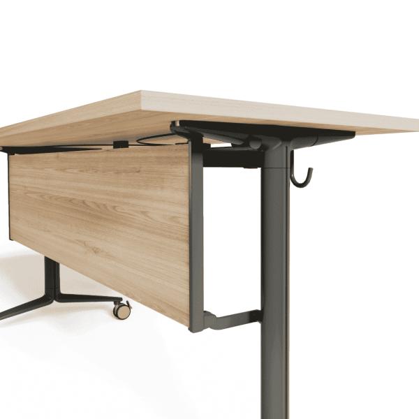 Folding Table Multi Functional Meeting Room Training Furniture Aluminum Frame Ergonomic Design E-ZEE