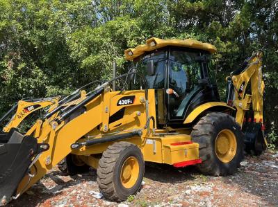 4 Wheel Drive Tractor Backhoe Loader CAT 430F For Excavation