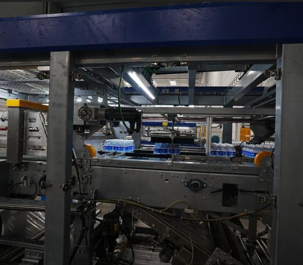 15kWのボトル水用収縮包装機