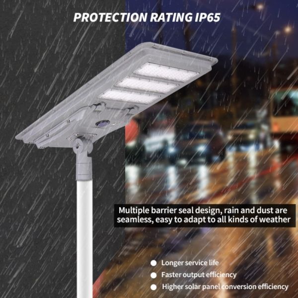LED Solar Street Light With IP68 Waterproof Shockproof for Mountainous Area Roads