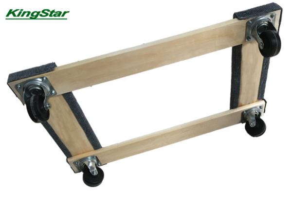 Non - Marking 4 Wheel Furniture Moving Dolly With 3 Inch PP Swivel Caster