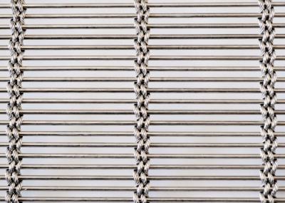 Metal decorativo tecido liso Mesh Sheets de Mesh Lightweight SS430 do fio ISO9001
