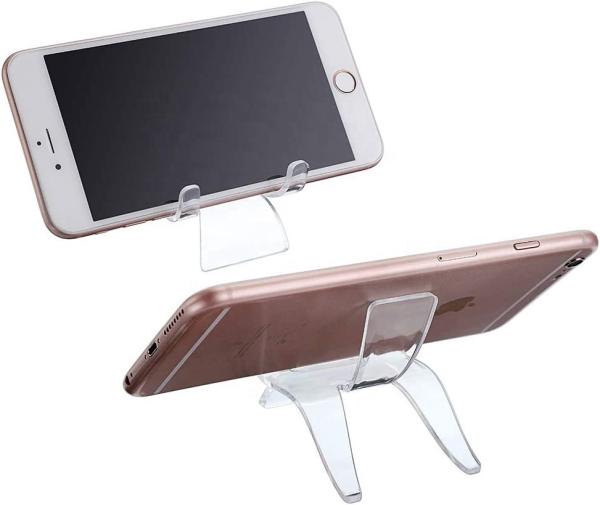 Acrylic Triangle Display Holder Display Stands for Geodes Rock Mineral Agate Fossil Coral