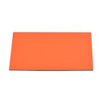 Resistente térmico do painel composto de alumínio alaranjado Heatproof do PE