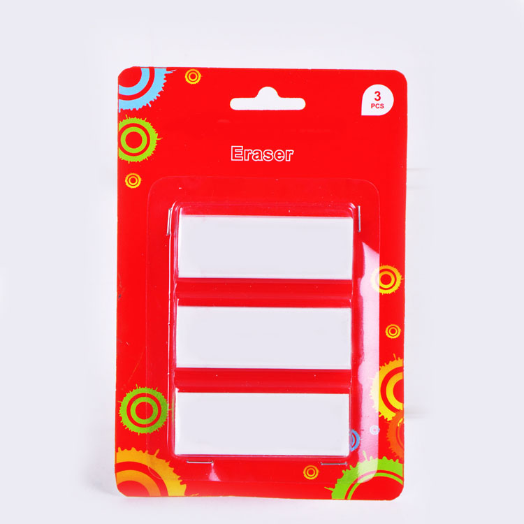Factory dirent wholesale pencil eraser cheap school white eraser set