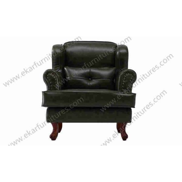 Genuine Leather Recline Furniture Living Room Sofa W-GLYJ06