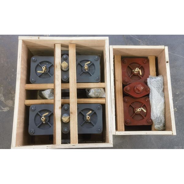 Shipbuilding Duplex Oil Filter Double Oil Filter AS16040 CB/T425-94 Straight Type Cast Iron Body With Filter Element