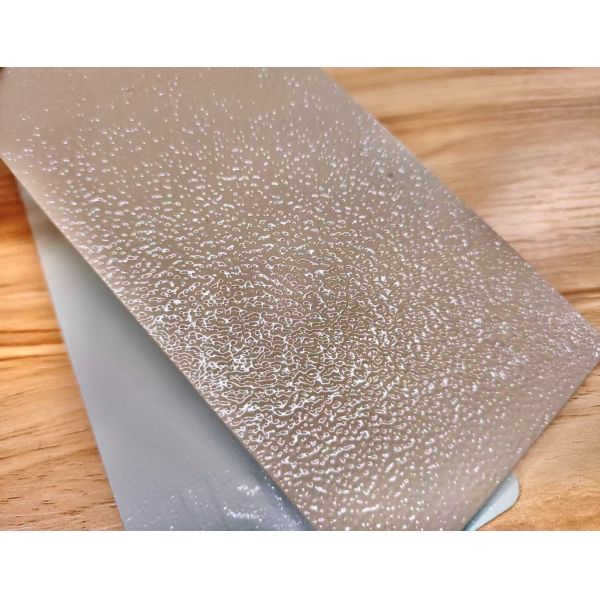 Chemical Resistance Wrinkle Brown Powder Coating For Outdoor Metal Decorations