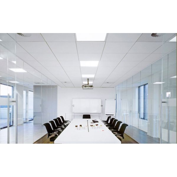Hidden Frame Metal False Ceiling 600x600MM , Perforated Aluminum Ceiling Panels