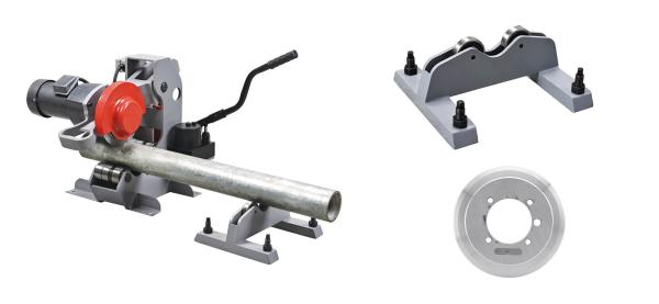 SCH40 Electric Steel Pipe Cutter 2- 8 With Aluminum Die Casting Blade