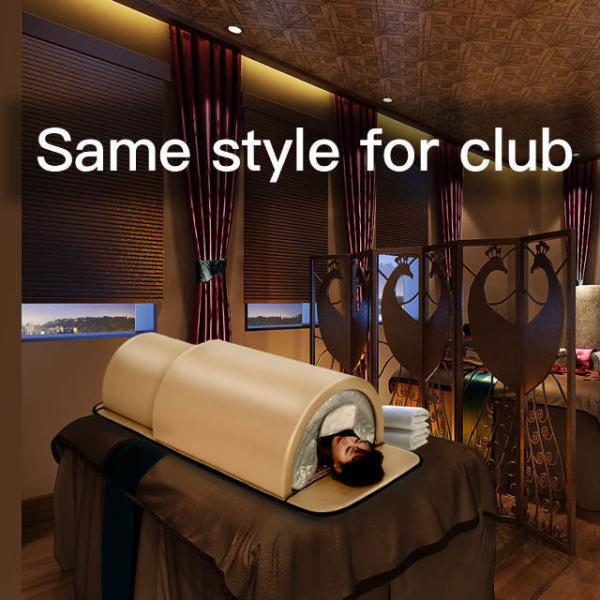 Home Spa Personal Red Light Infrared Sauna Dome Therapy Bed Portable 180x80