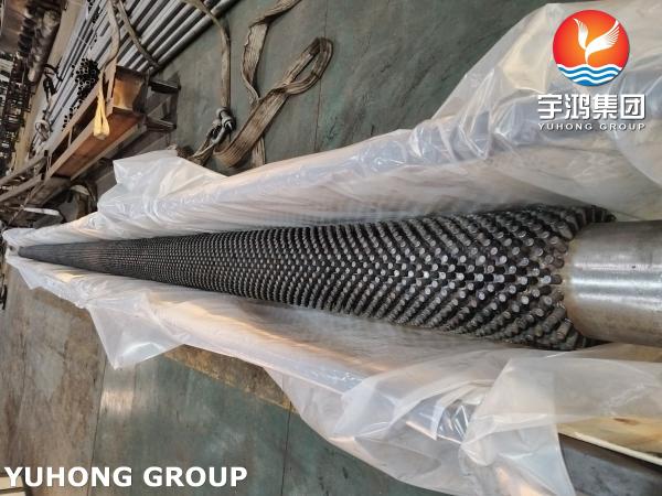 A106 Gr.B ASTM Studded Pipes With CS Fins For Air Cooler And Steam Generator