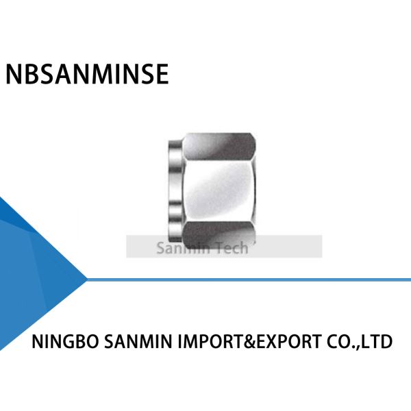 Nのナットのステンレス鋼316Lの管継手の配管一致の良質のSanmin