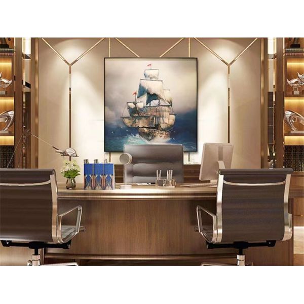 l'épaisseur de 19mm a gâché la peinture en verre ultra claire d'Art Glass Hot Melt Sailboat