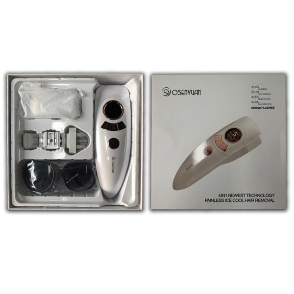 4 In1 Home Beauty Machine 500000 Pulsed IPL Laser Hair Removal Permanent Epilator Armpit